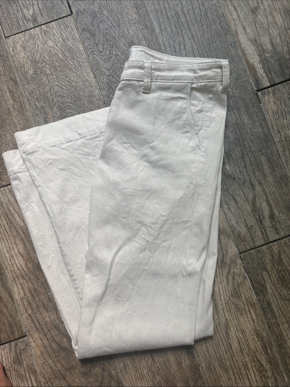 Kut from the Kloth White Flair Jeans